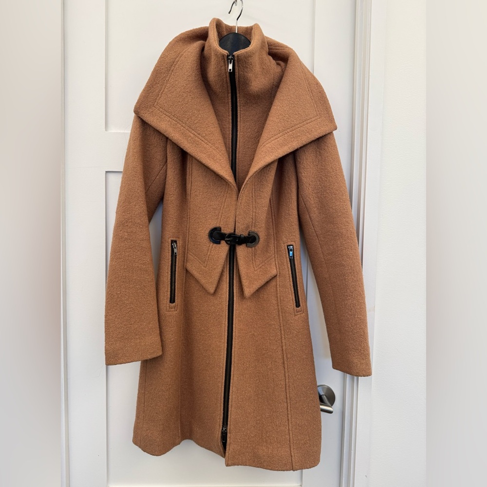 Soia & Kyo Camel Women’s Wool Coat